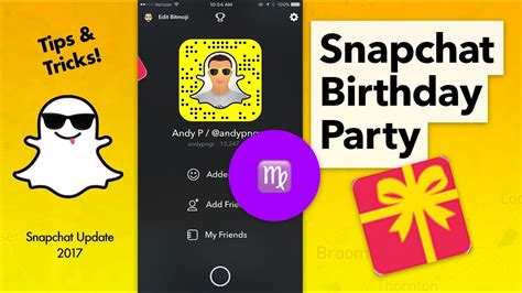 snapchat birthday icon